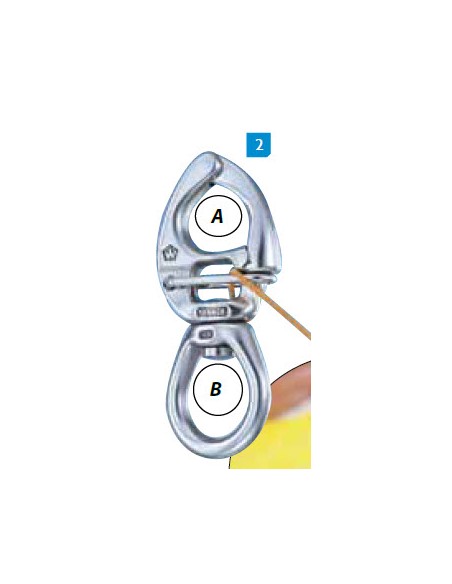 HR Quick Release sluiting groot w.oog div. maten