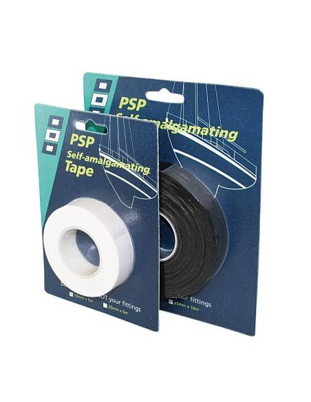 ISOLATIETAPE 19/25 MM ZWART/WIT 5mtr