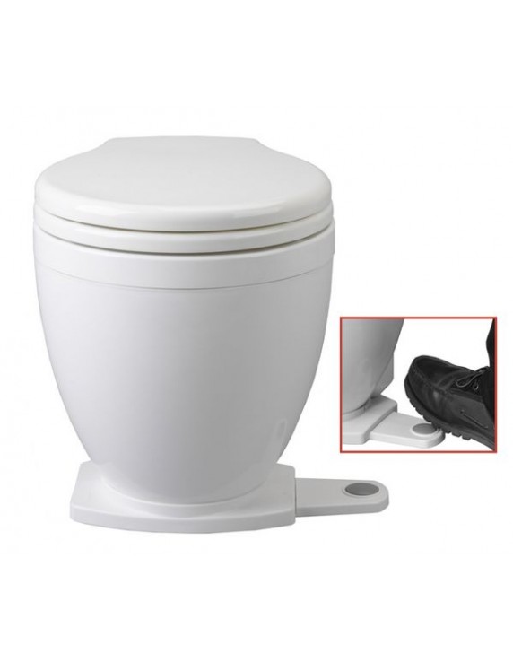 "Lite flush" Toilet type 58500 voet of paneel bediening