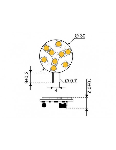 LED G4 div.modellen