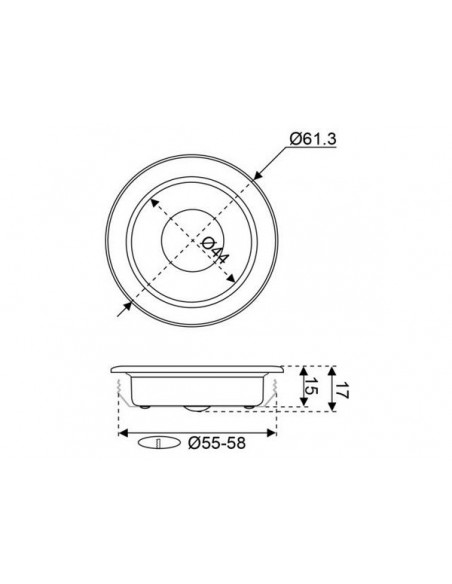 LED12/14/18DLLTD inbouw plafonnières div.modellen