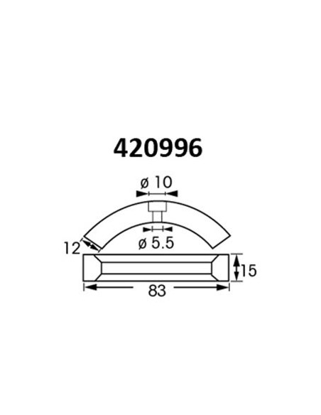 Schroef anode (3 delig) Volvo 0,180 kg