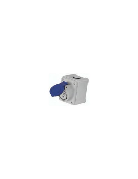 INLET+ SOCKET 16A 2+T 220V IP44