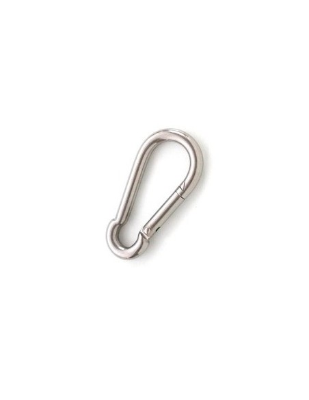 SNAP HOOK NARROWED ST/STEEL 50MM