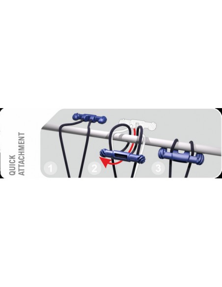 Snubber Fender lijnbevestiging div. kleuren per paar