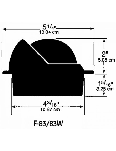 Ritchie inbouwkompas Voyager F-82/F-83 div.modellen