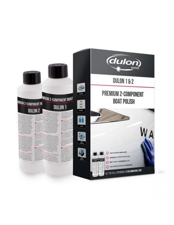 Dulon Premium 2 component boat polish nr 1 en nr 2