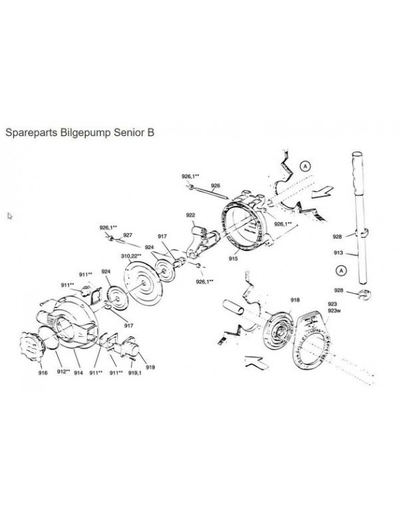 RM69 Hefboom senior B(SRBP) nr 922