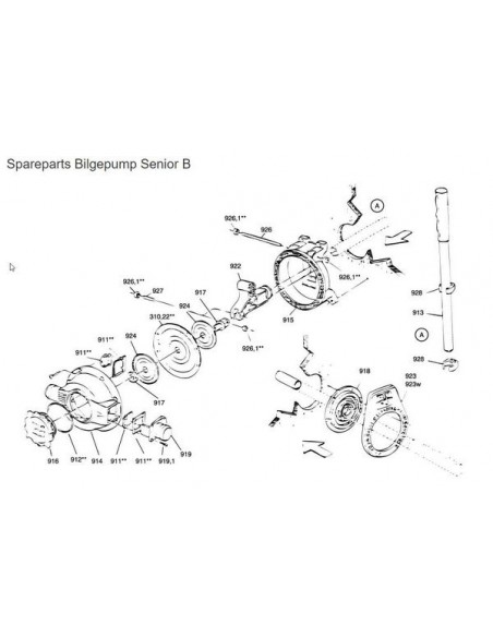 RM69 Hefboom senior B(SRBP) nr 922