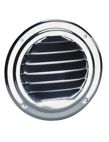 Ventilatierooster RVS rond 125mm