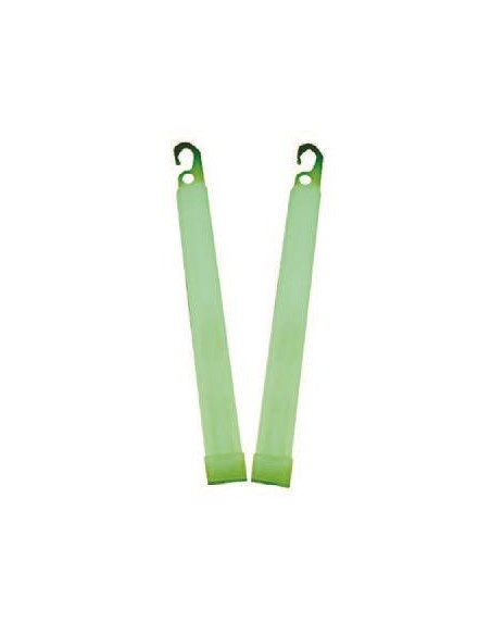 Set van 2 groene light sticks (Cyalume)