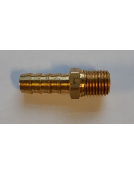 Connector voor Spin-On serie benzine/diesel 10 mm recht