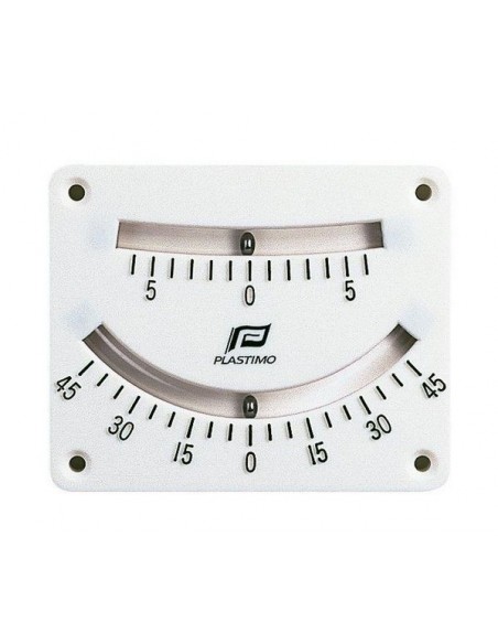 Hellingmeter met dubbele uitlezing