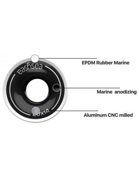 Easysea Olli Anti-shock low friction ring div. maten