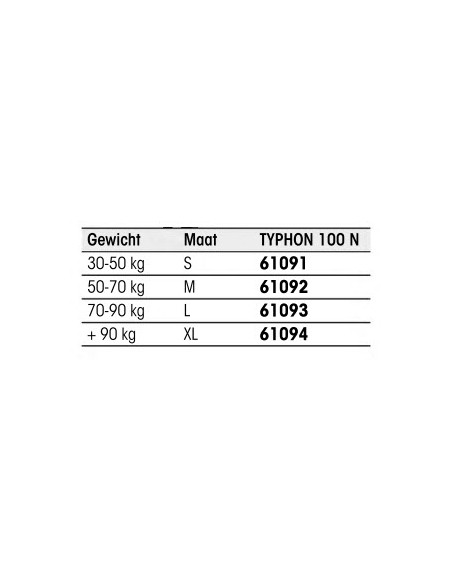 Reddingvest Typhoon 100N