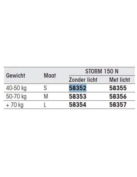 Reddingvest Storm 150N