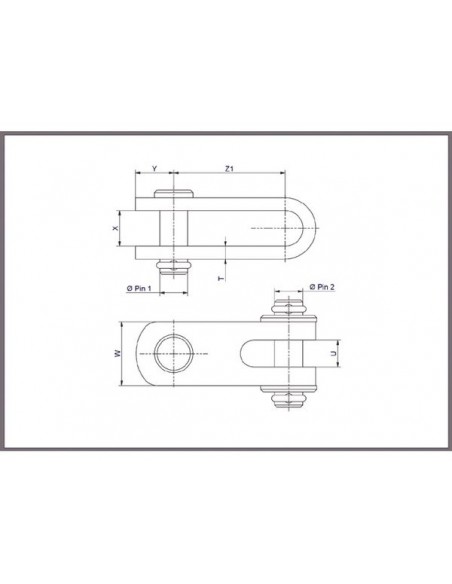 Jaw toggles div.modellen