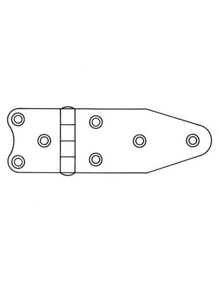 Scharnieren RVS304 div.modellen